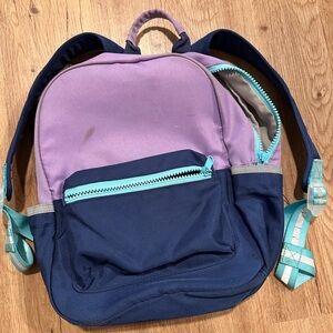 Pottery Barn Kids Purple and Navy Backpack